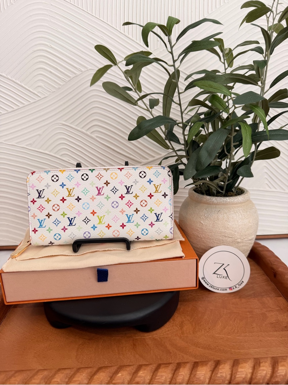 Louis Vuitton LV x TM Zippy Wallet